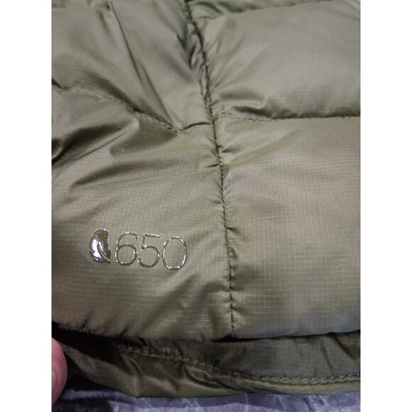 REI Co Op Vest Mens Large Army Green 650 Down Puffer Lightweight Outdoor Hiking - Picture 2 of 12